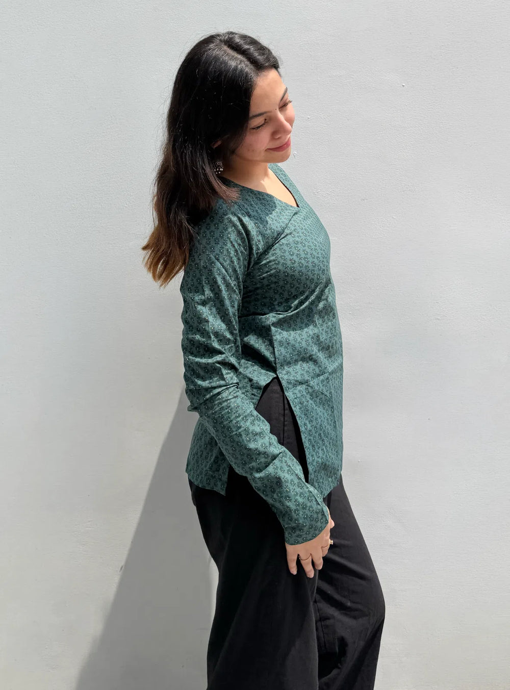 Beutiful Full Sleevs kurti