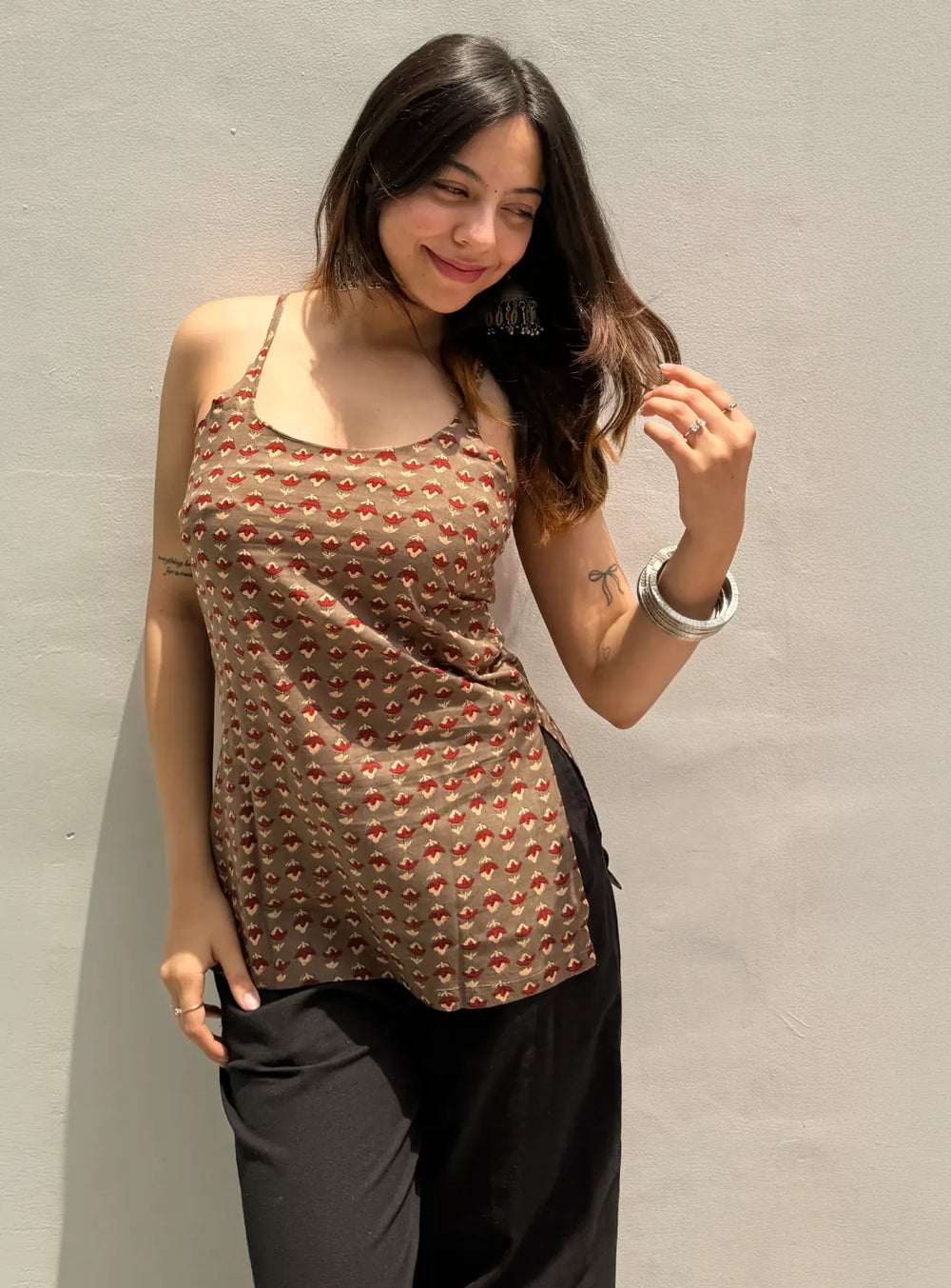 Beutiful Sleevless Kurti