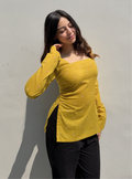 Trending Square Neck Corset Back Kurti