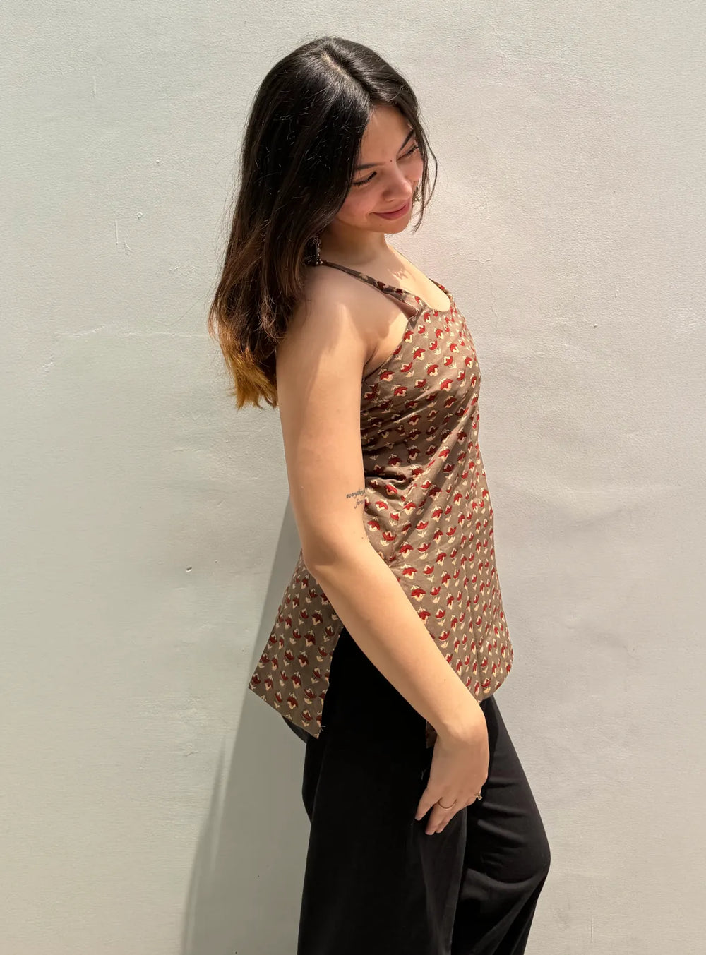 Beutiful Sleevless Kurti