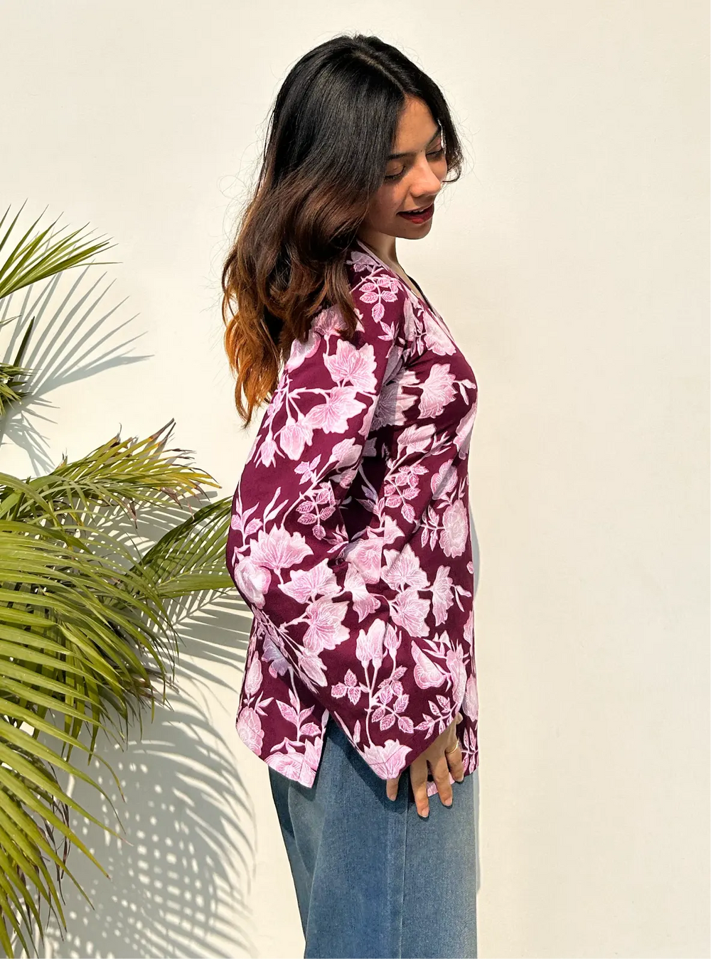 Trendy Bell Sleevs kurti