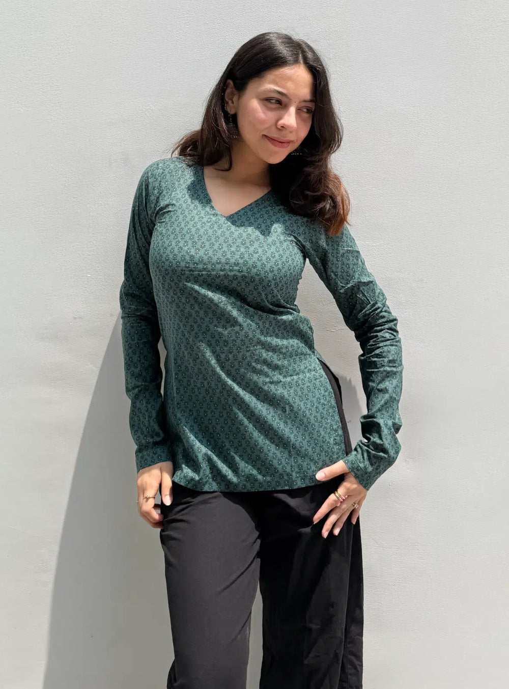 Beutiful Full Sleevs kurti