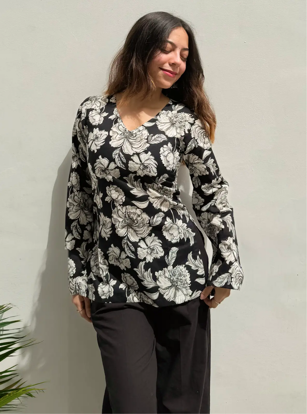 Beutiful Corset back Kurti