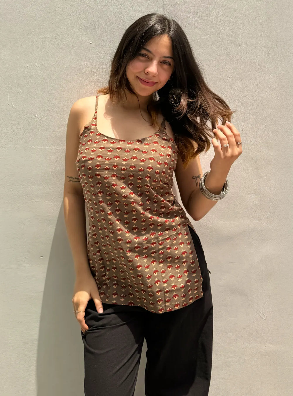 Beutiful Sleevless Kurti