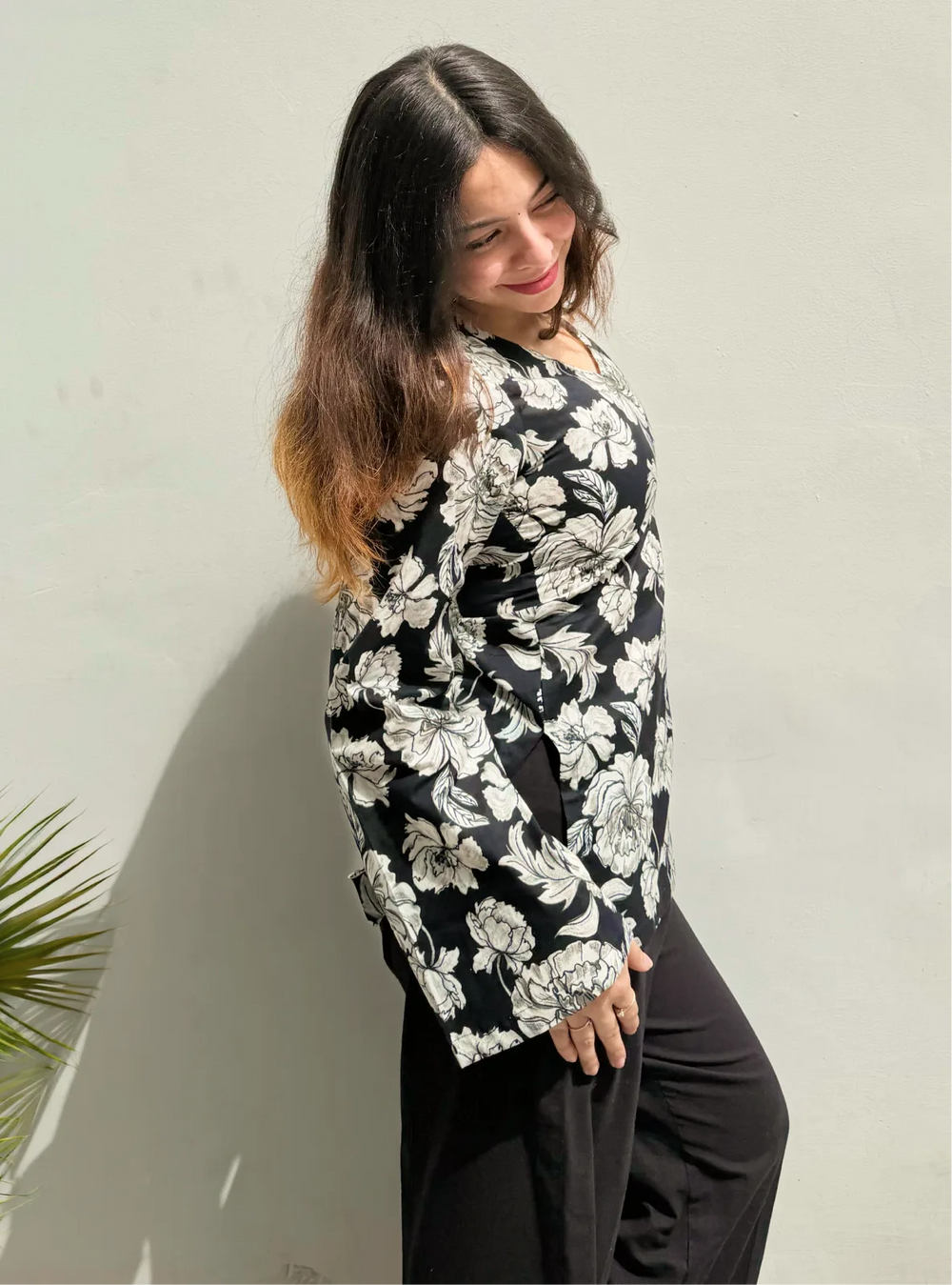 Beutiful Corset back Kurti