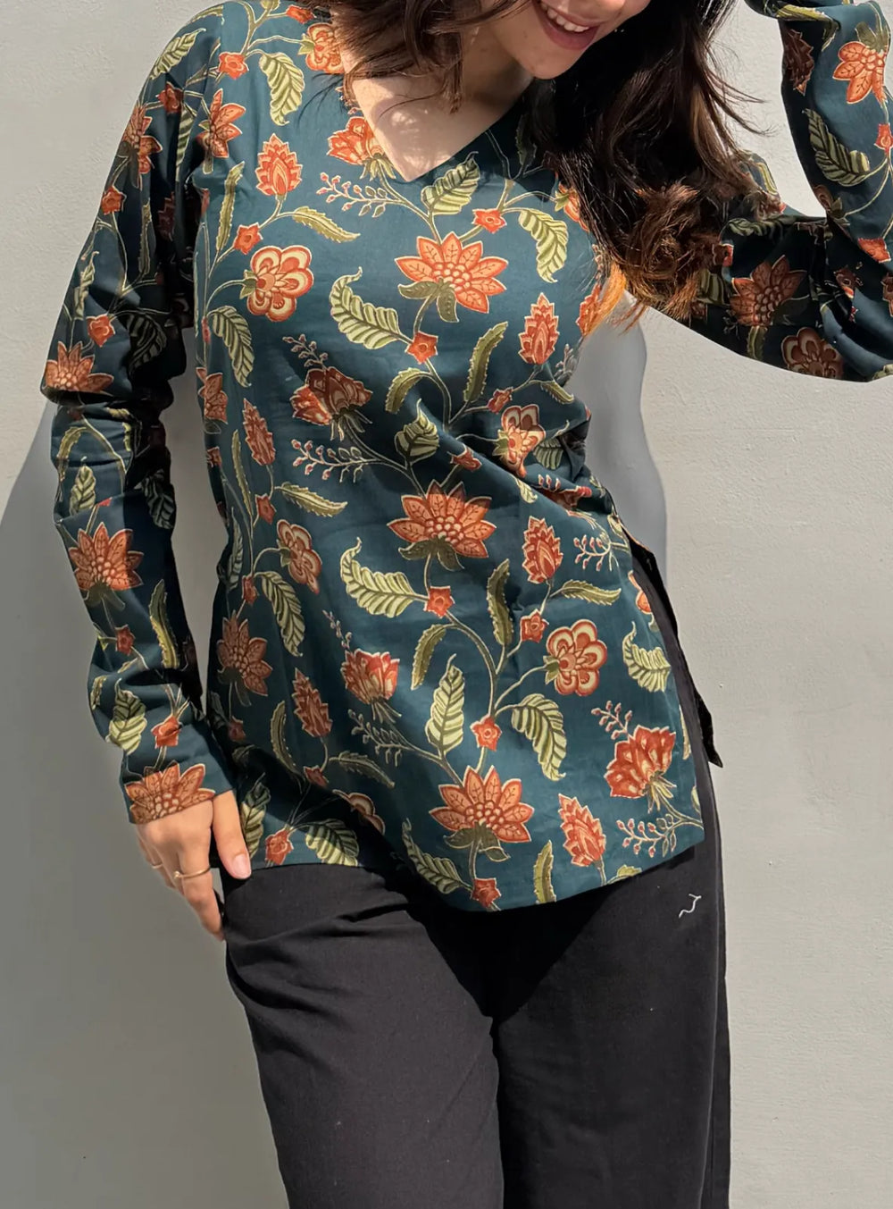 Classy Full Sleevs kurti