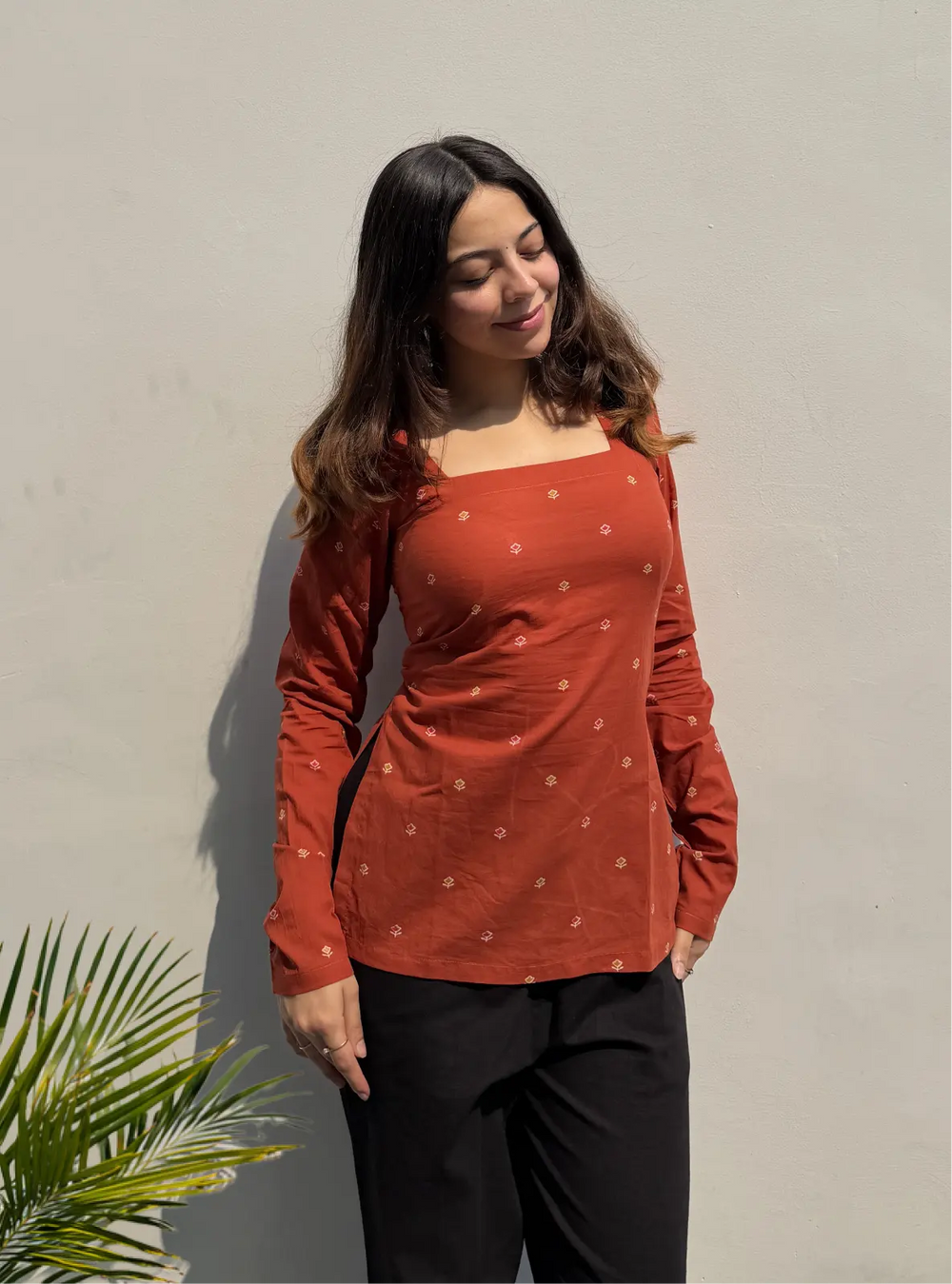 Bestselling Square Neck Corset Back Kurti