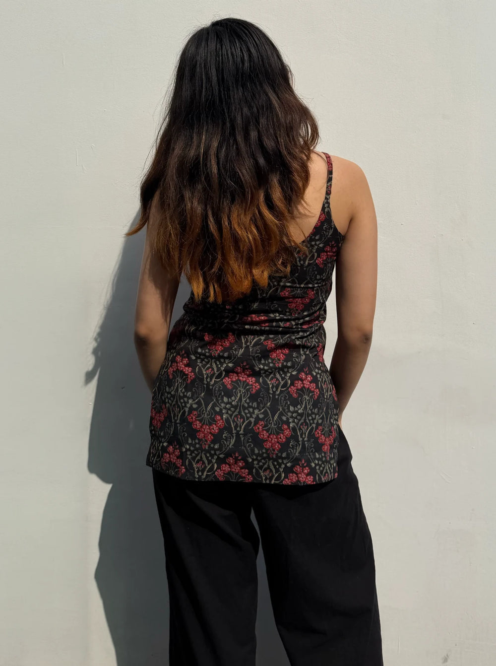 Classy Printed Sleevless Kurti
