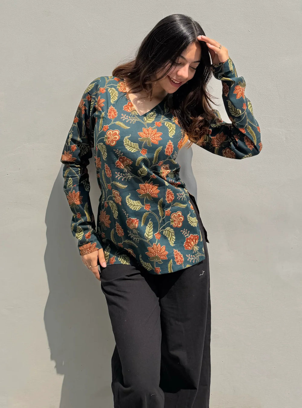 Classy Full Sleevs kurti