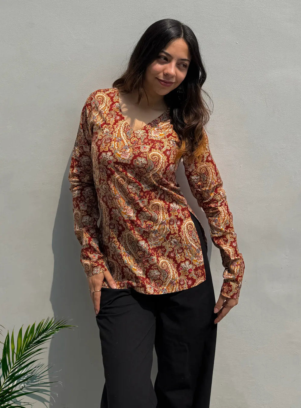 Beutiful Full Sleevs kurti